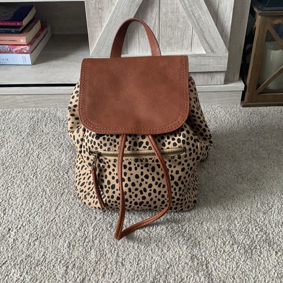 Target Handbags - Leopard Backpack